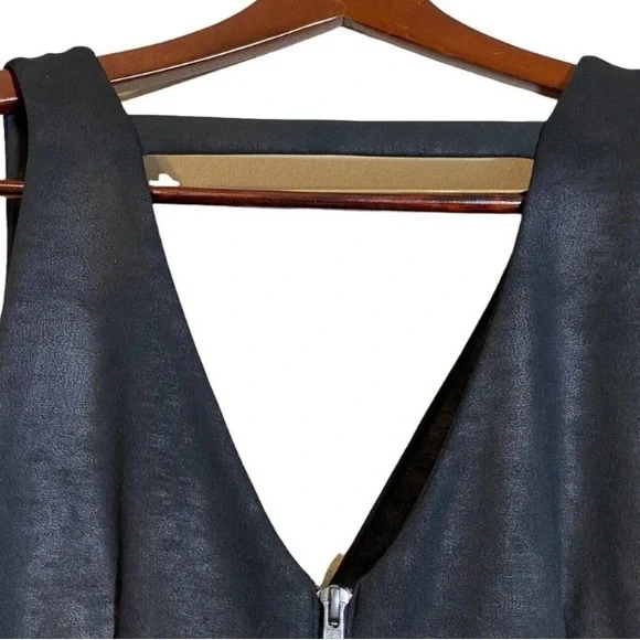 Free People Black Coated Knit Moonlight Romper - Picture 11 of 14